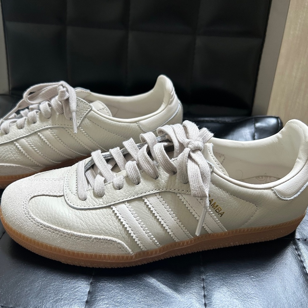 adidas Originals Samba White Athletic Shoes